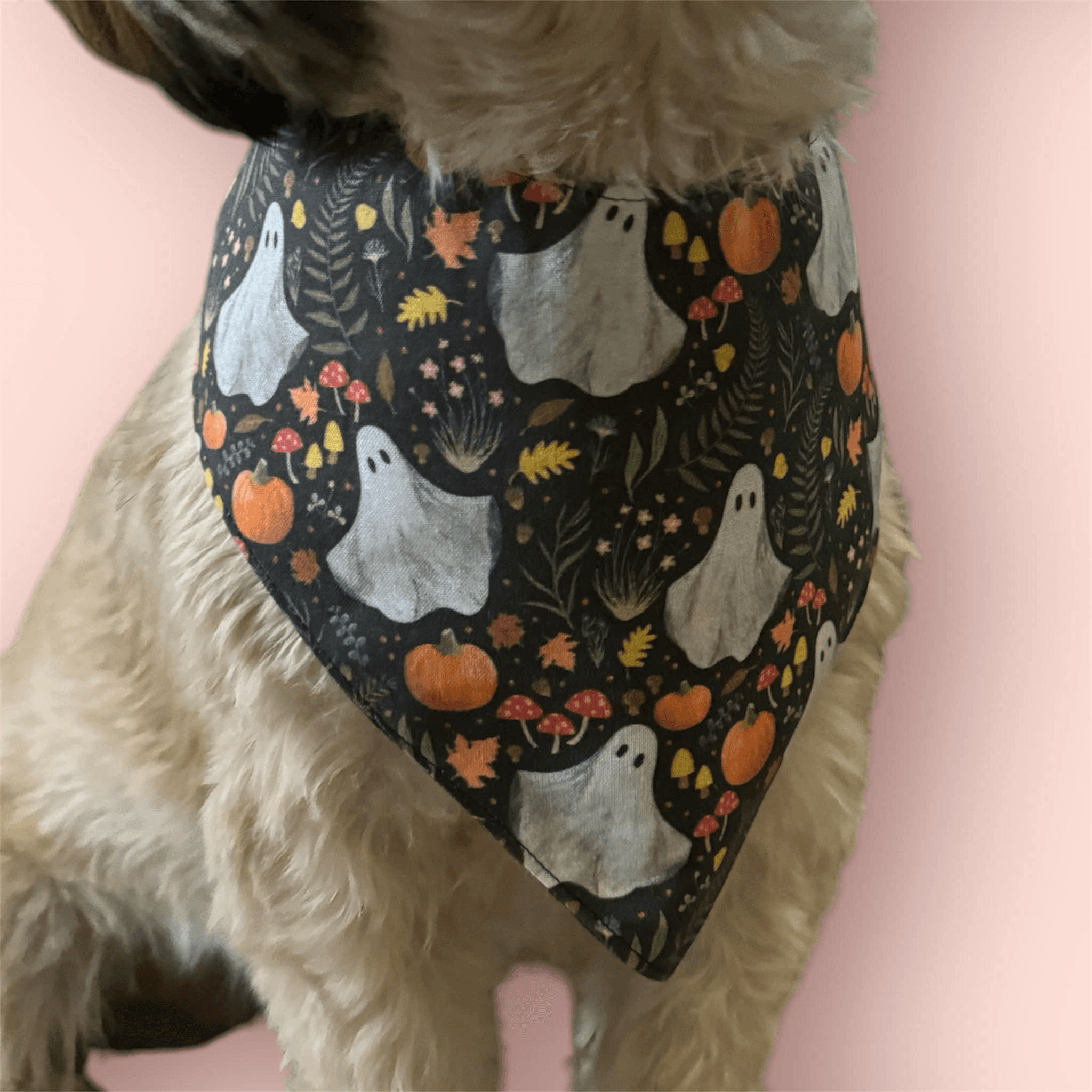 Country Cottage Ghost Dog Bandana gallery image