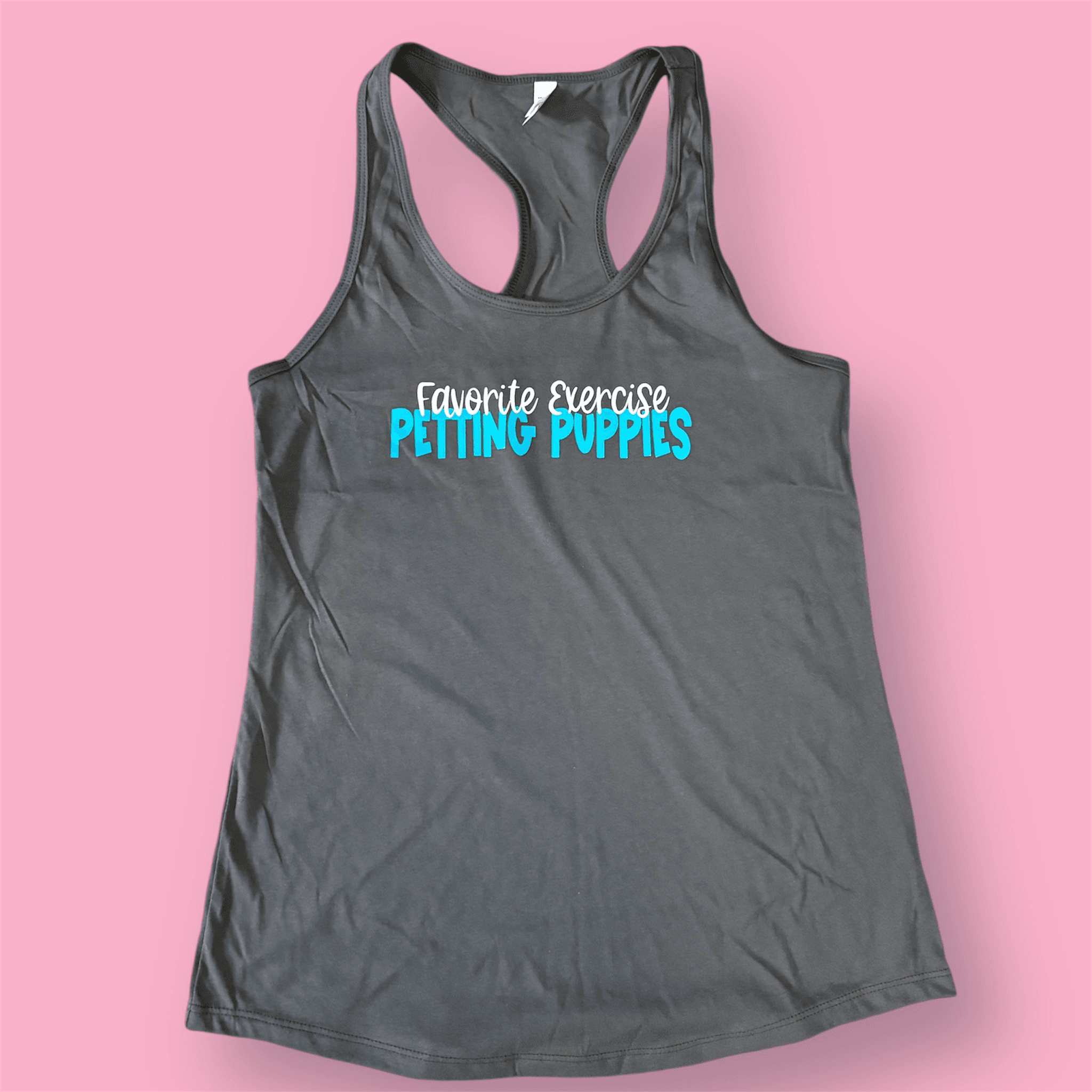 Favorite exercise - Petting Puppies Tank Top