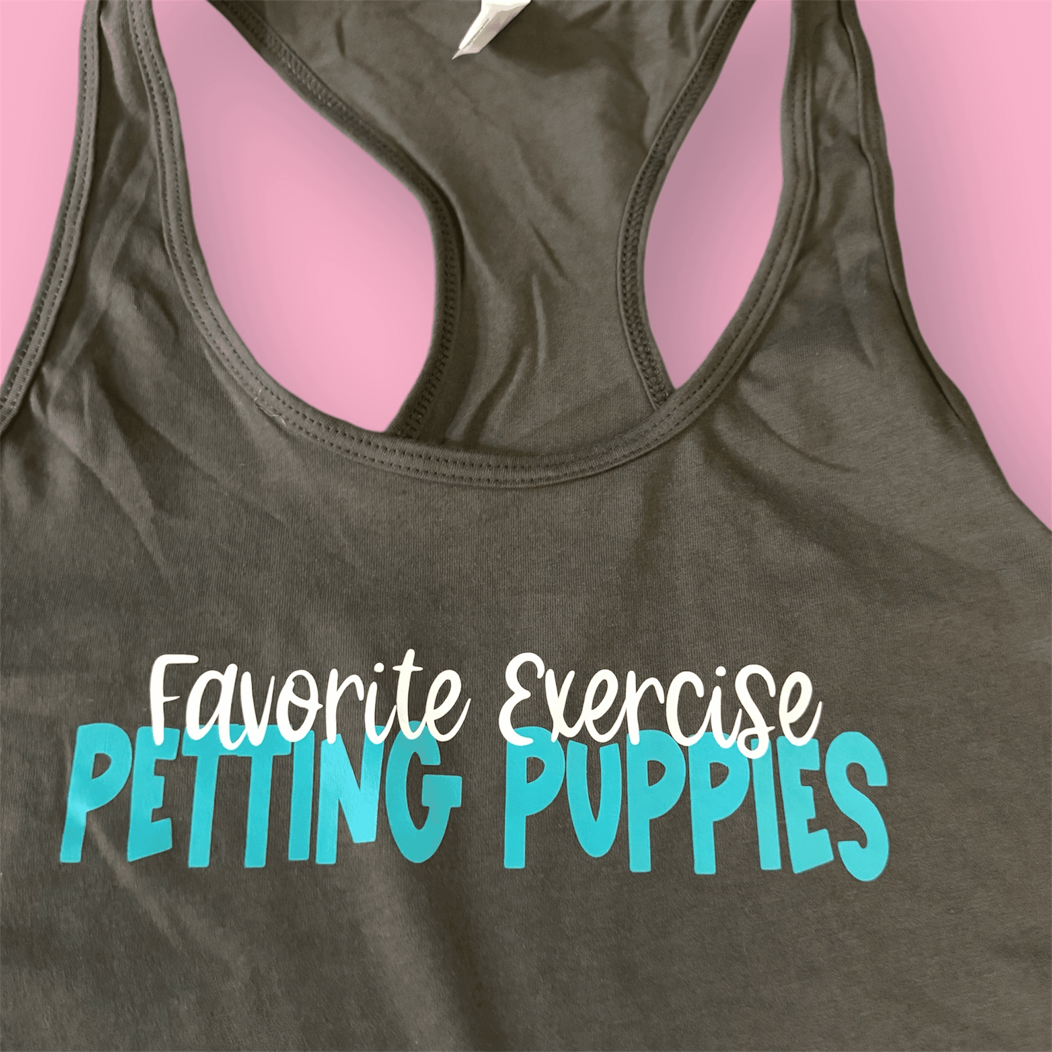 Favorite exercise - Petting Puppies Tank Top gallery image