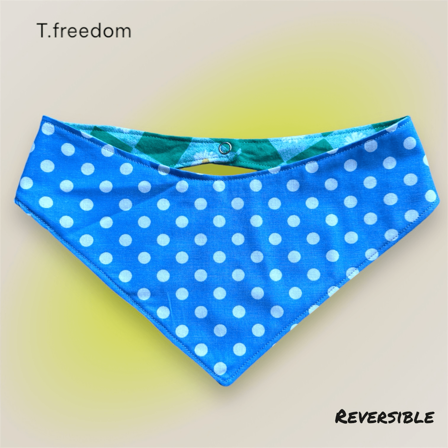 Petal & Polka Dog Bandana gallery image
