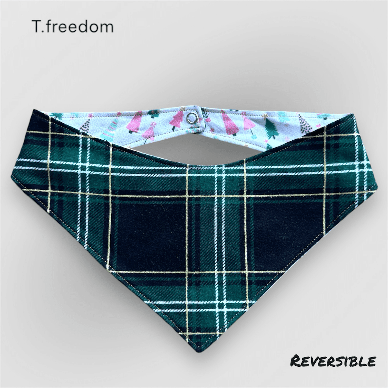 Evergreen Cheer Dog Bandana gallery image