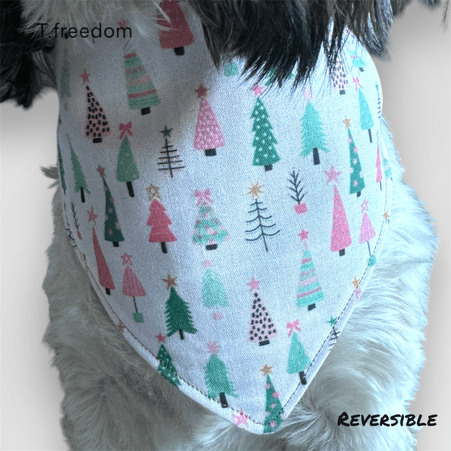 Evergreen Cheer Dog Bandana gallery image