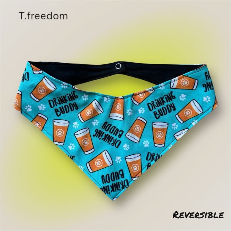 Barks And Brews dog bandana product photo