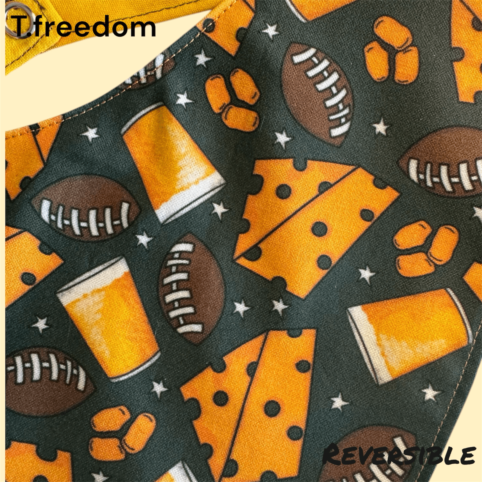 “Tailgate Tails” Packers Dog Bandana gallery image
