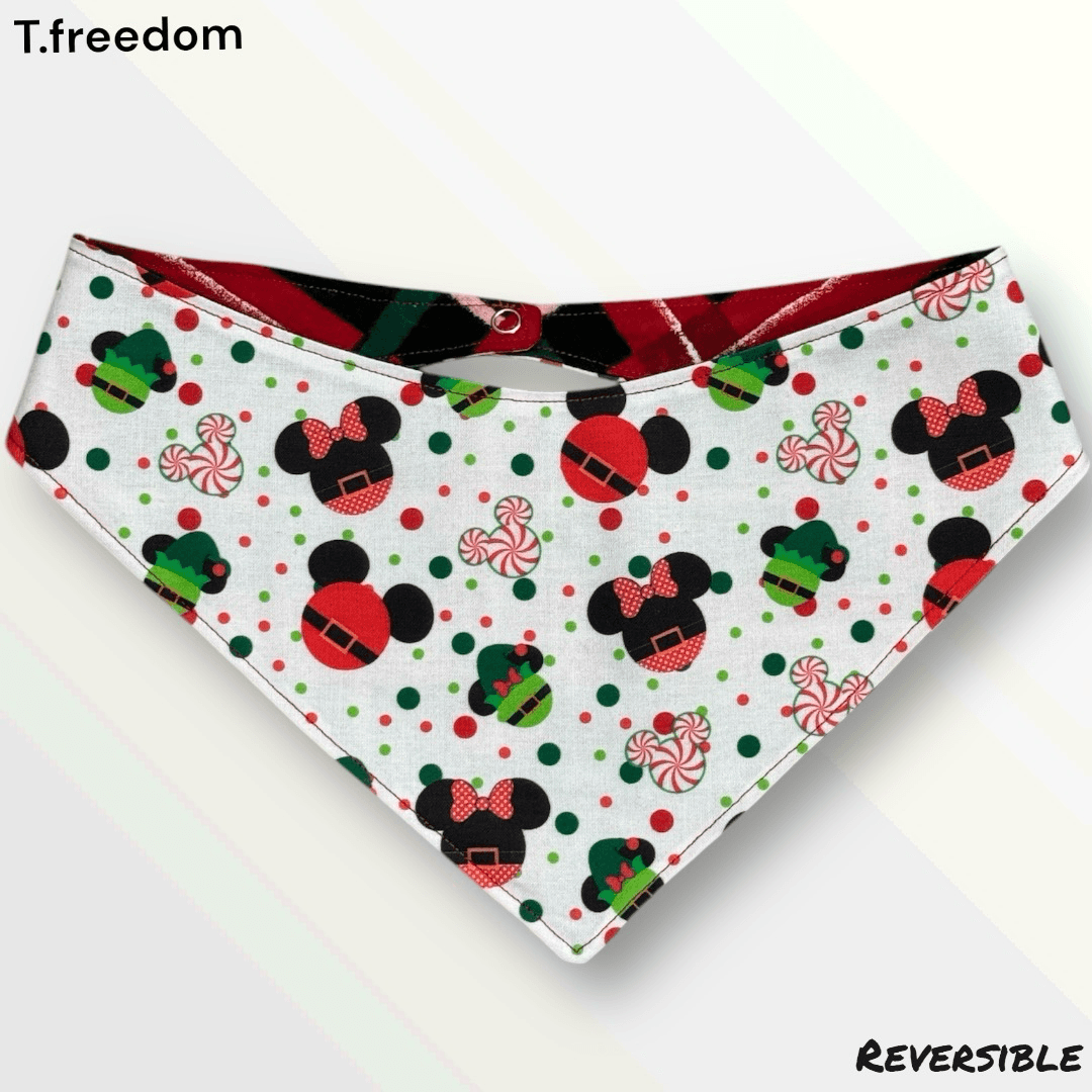 Merry Mouse Dog Bandana