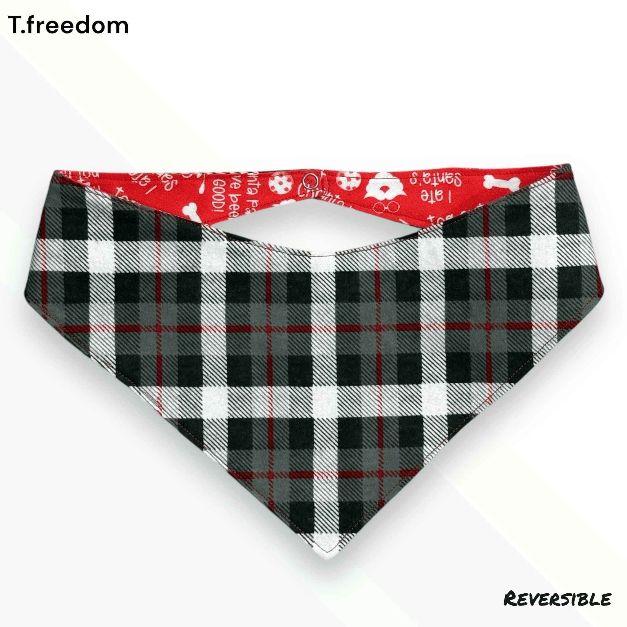 Santa’s Little Rascal Dog Bandana gallery image