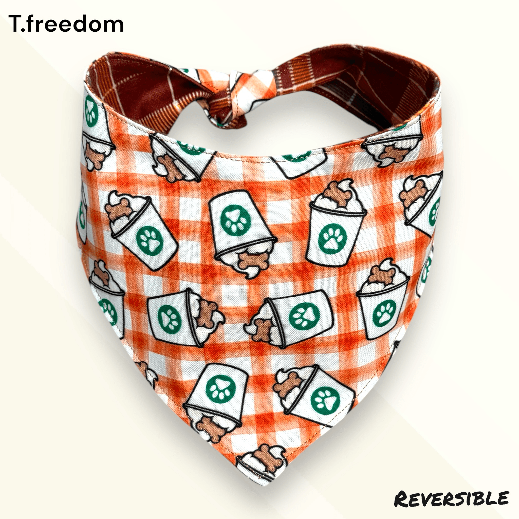 Pupkin Spice Latte Dog Bandana