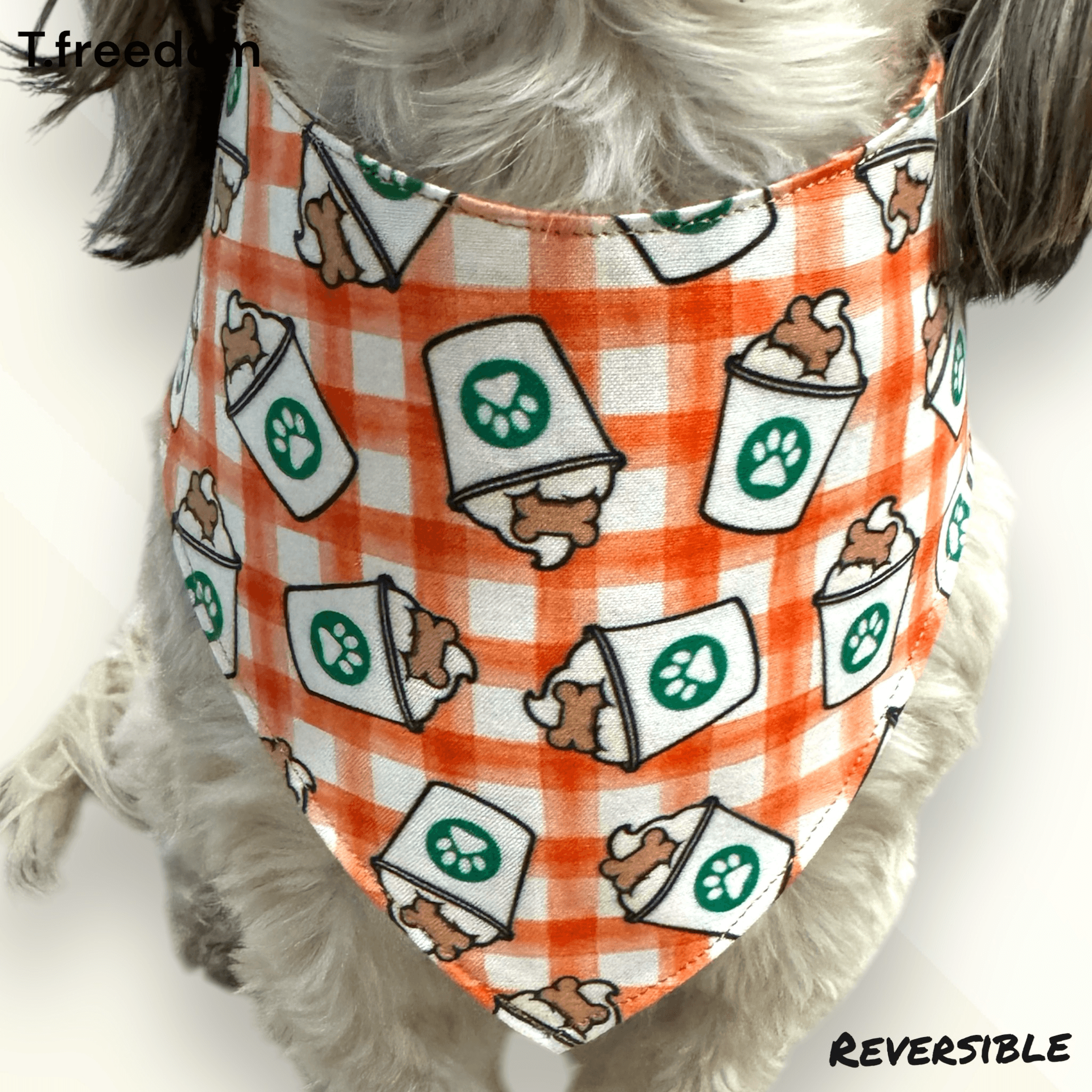 Pupkin Spice Latte Dog Bandana gallery image