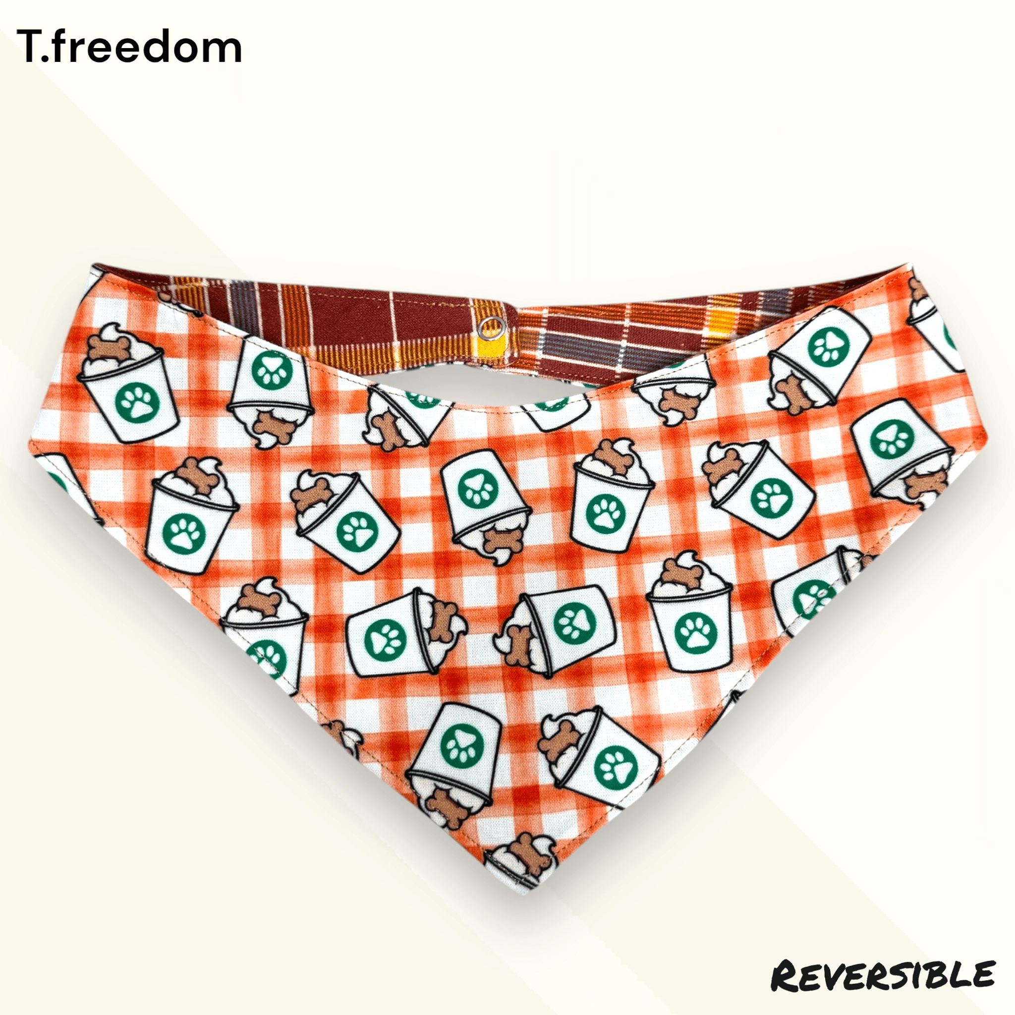 Pupkin Spice Latte Dog Bandana gallery image