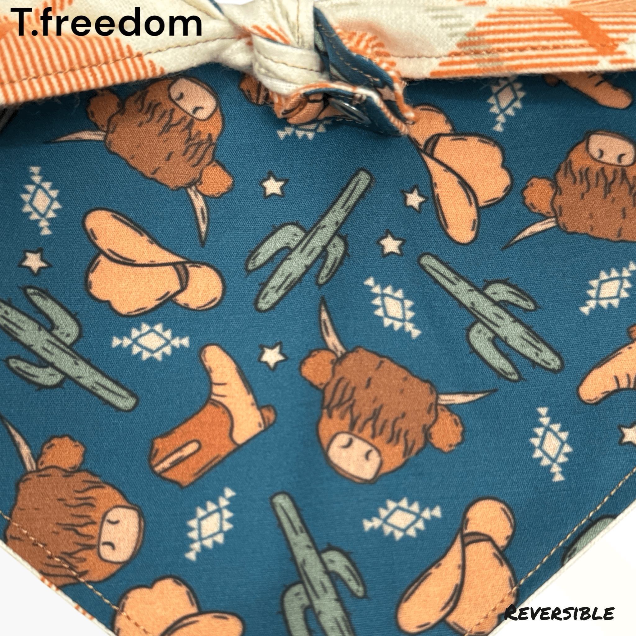 Desert Trail Adventure Dog Bandana gallery image