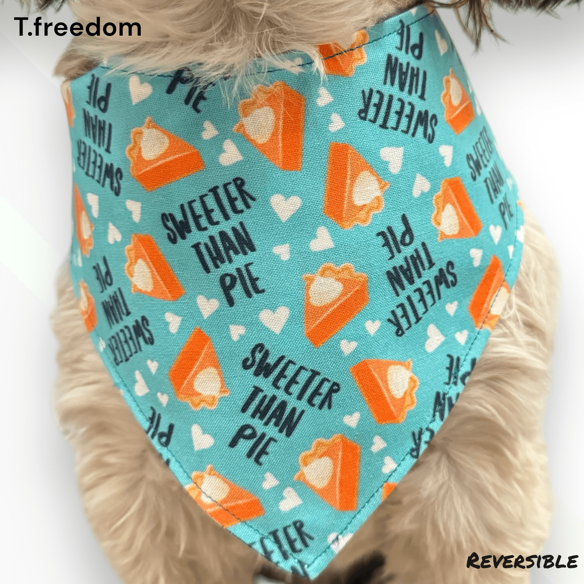 Sweeter That Pie Plaid Dog Bandanas