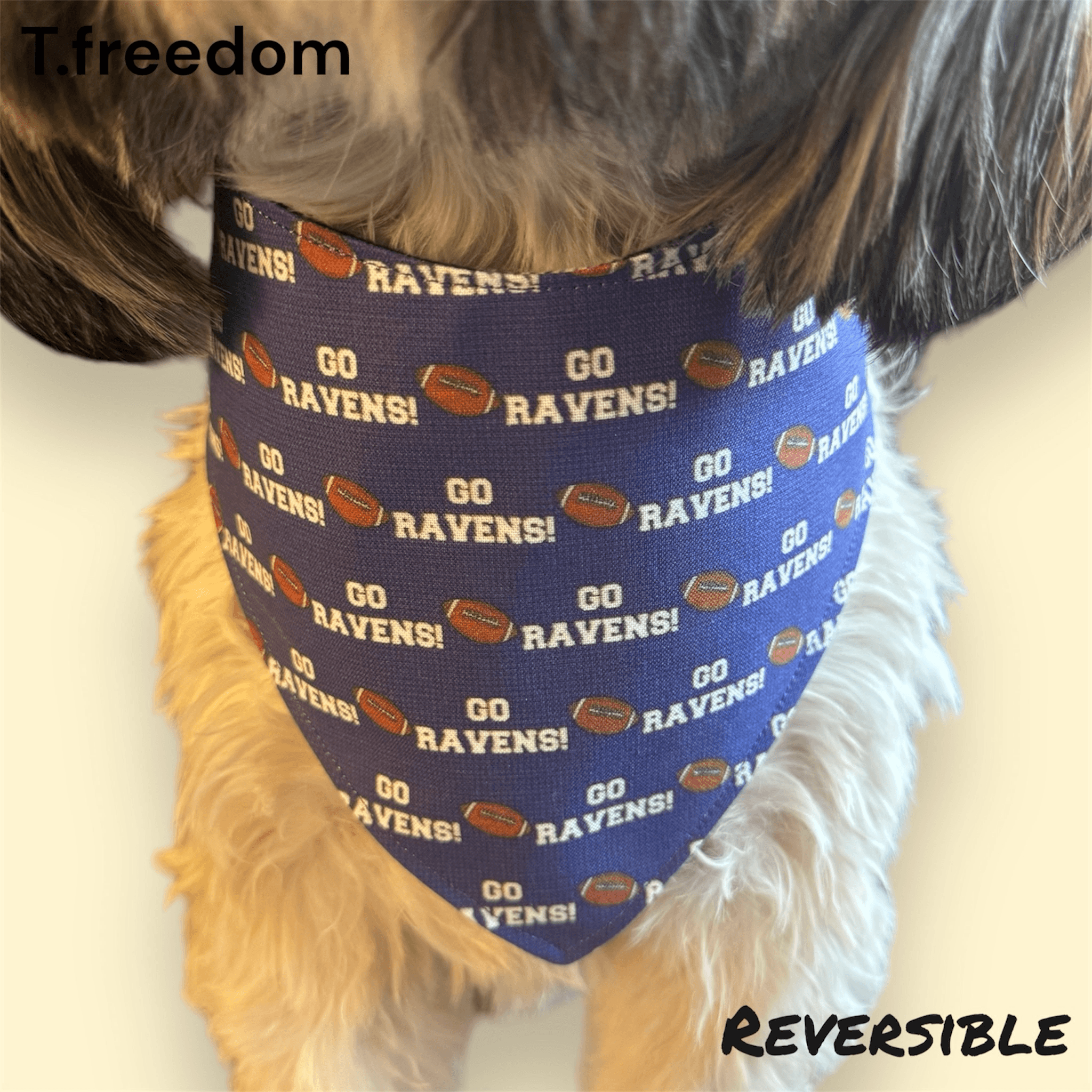 Ruff & Ready Ravens Dog Bandana