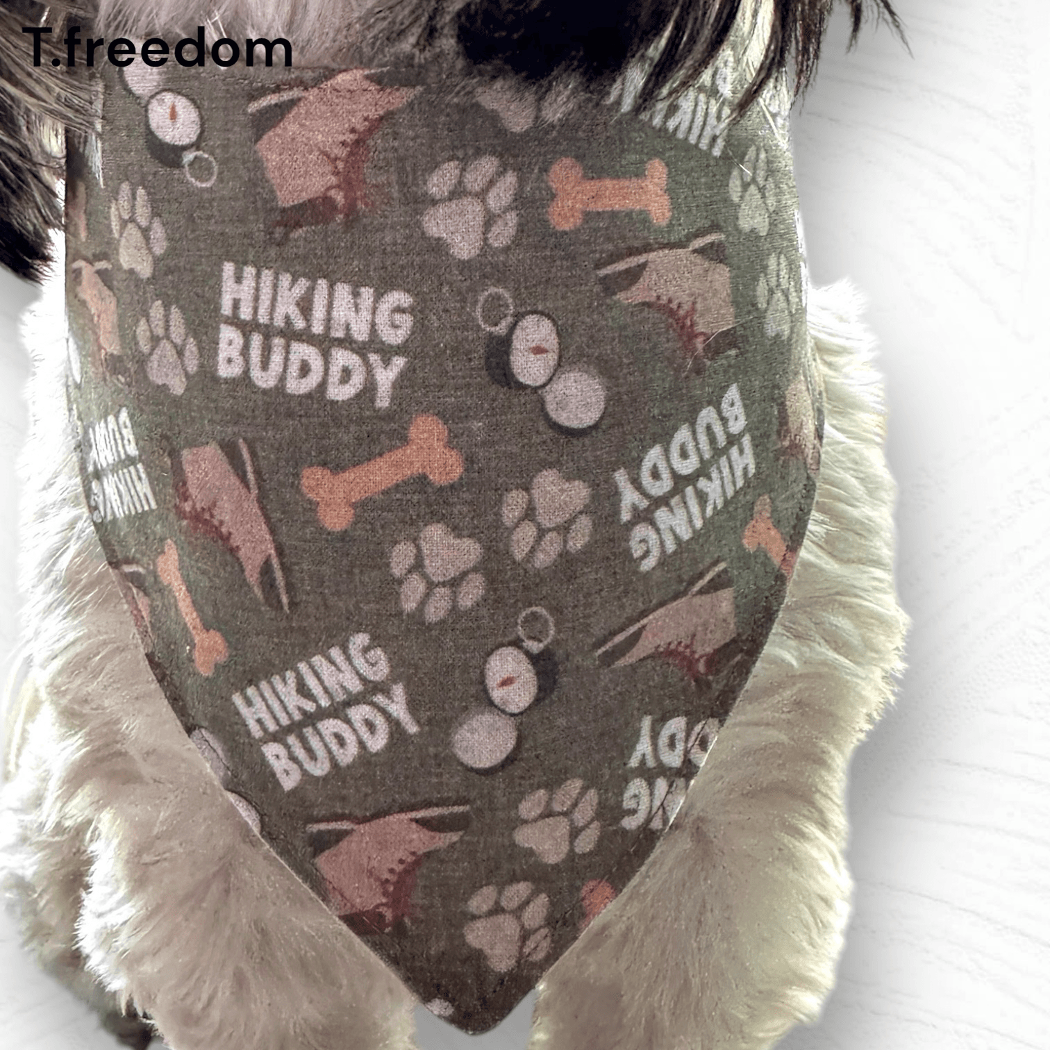 Hiking Buddy Adventure Dog Bandana