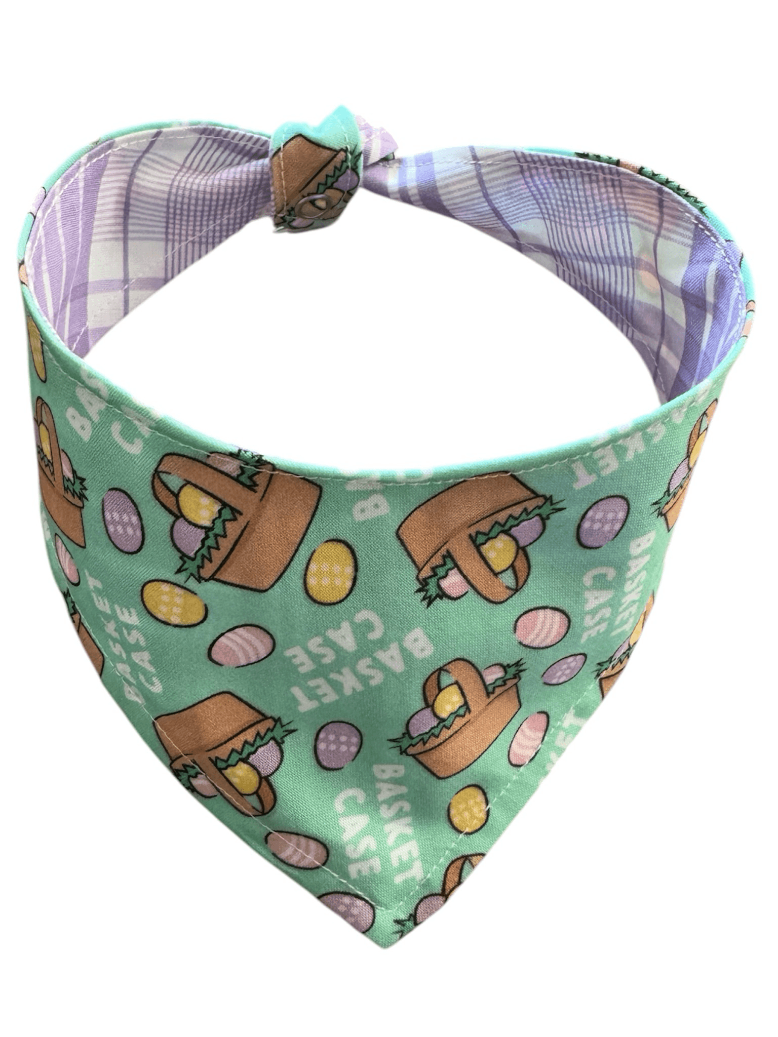 Basket Case Reversible Dog Bandana gallery image