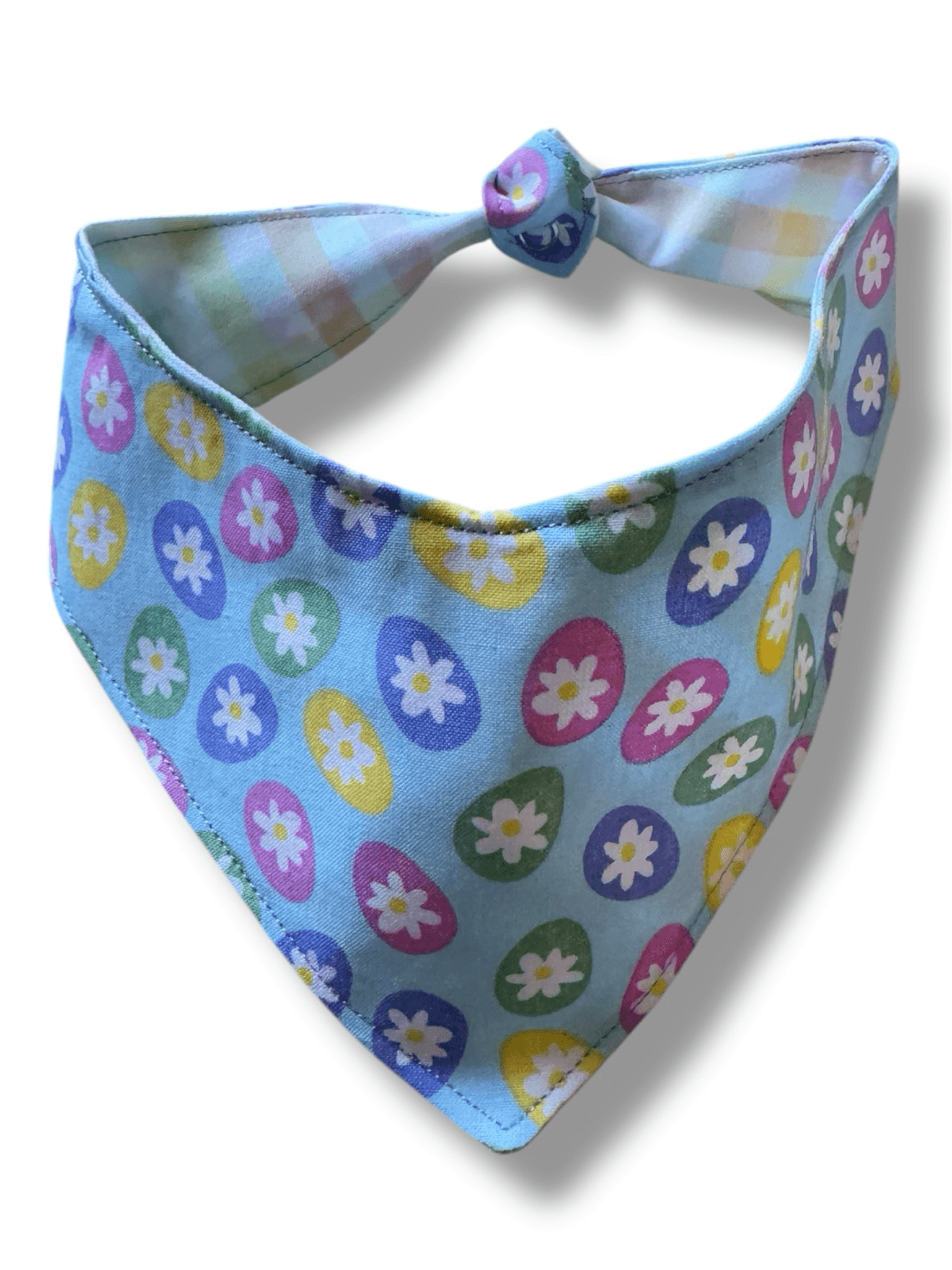 Egg-citing Spring Reversible Dog Bandana
