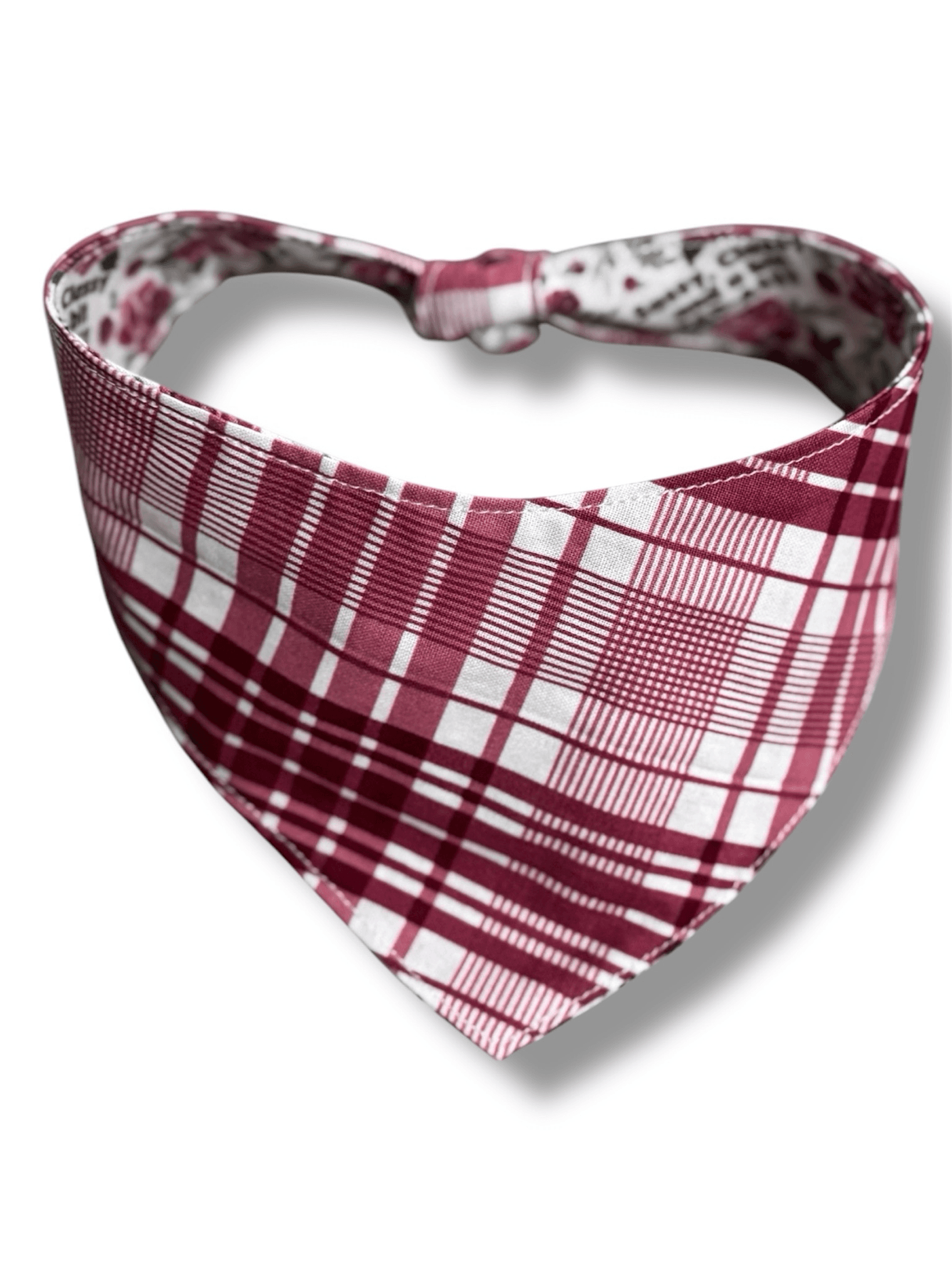 Sassy’ N Plaid Reversible Dog Bandana gallery image