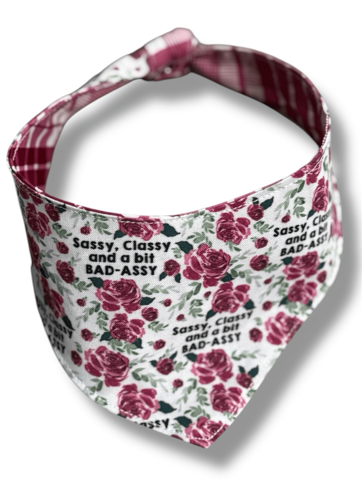Sassy’ N Plaid Reversible Dog Bandana