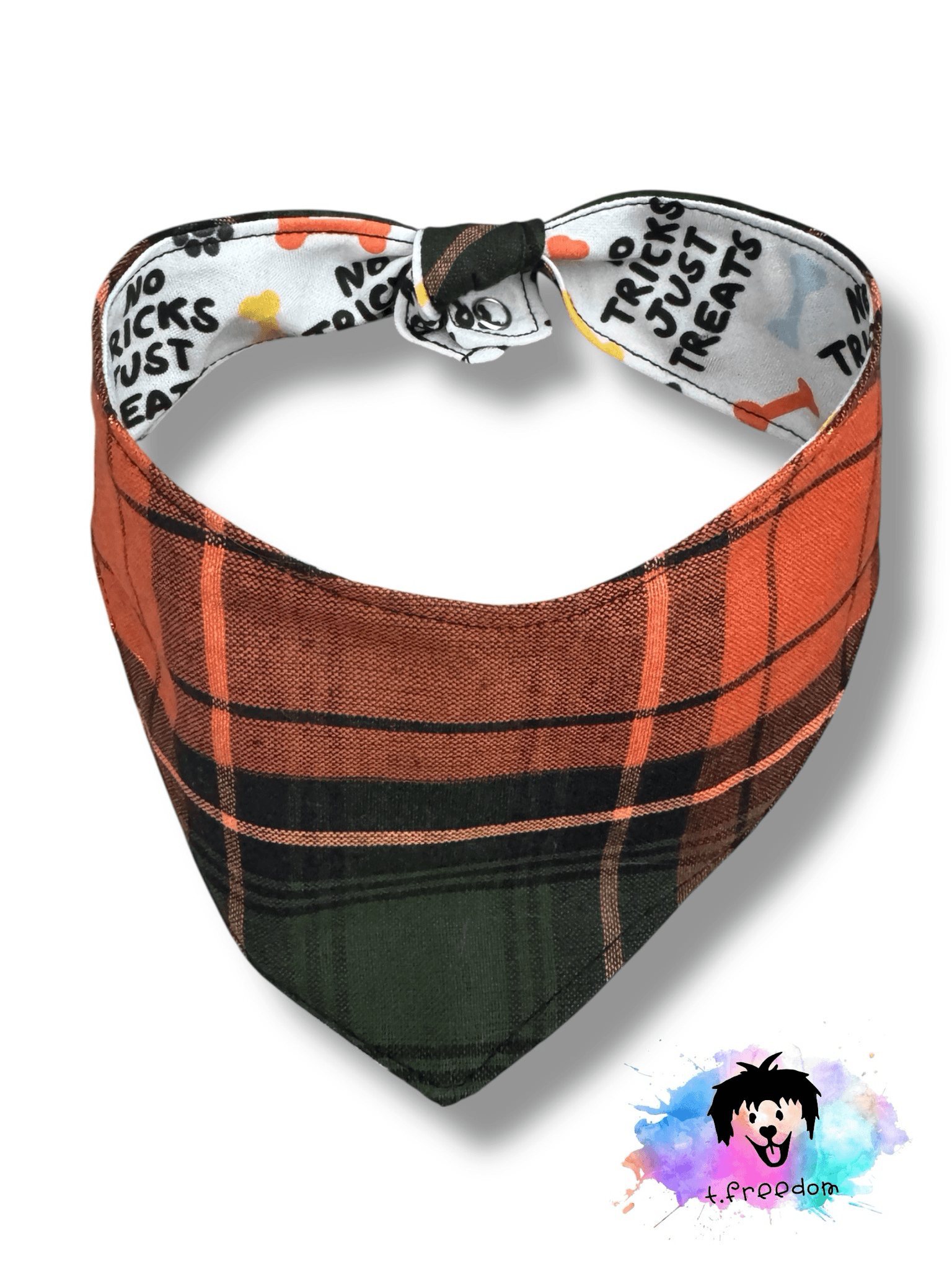 Fallin’ For Treats Dog Bandana gallery image