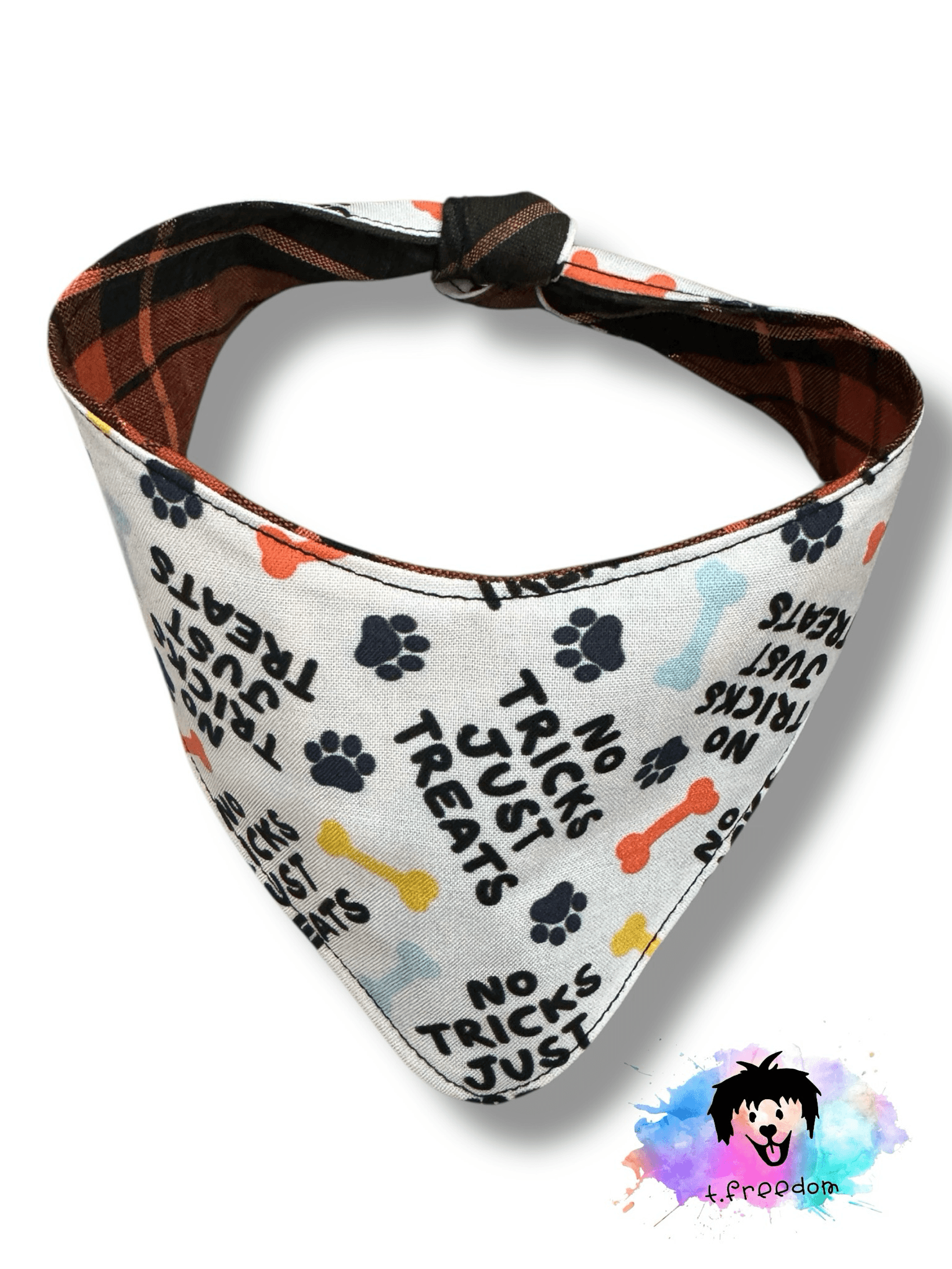 Fallin’ For Treats Dog Bandana gallery image