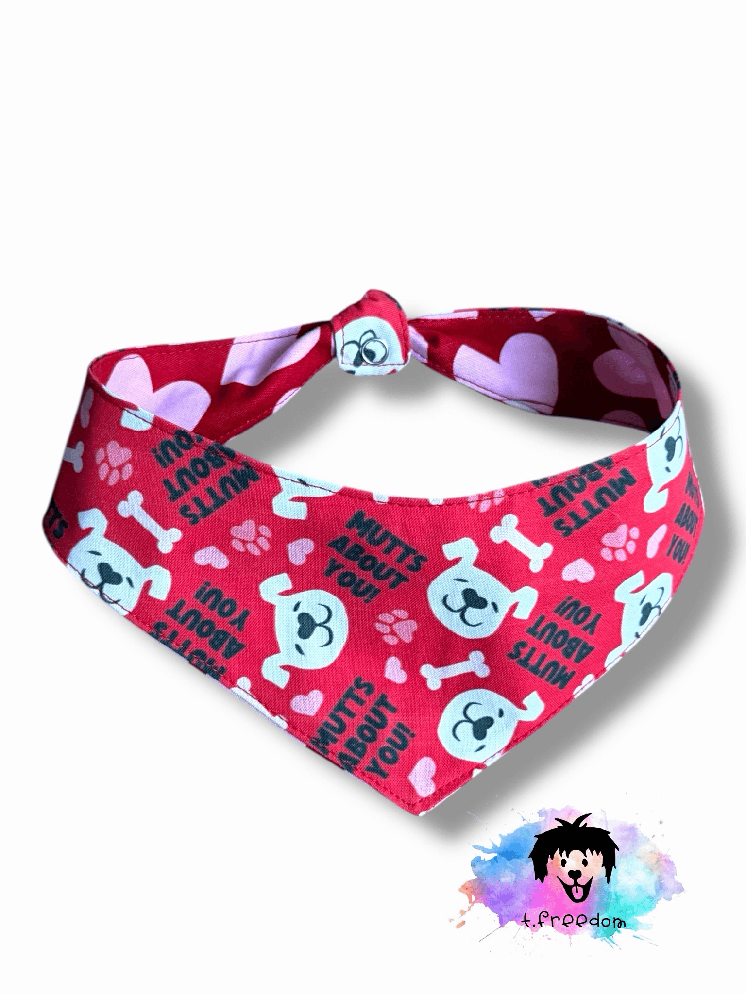 Mutts About You Dog Bandana gallery image