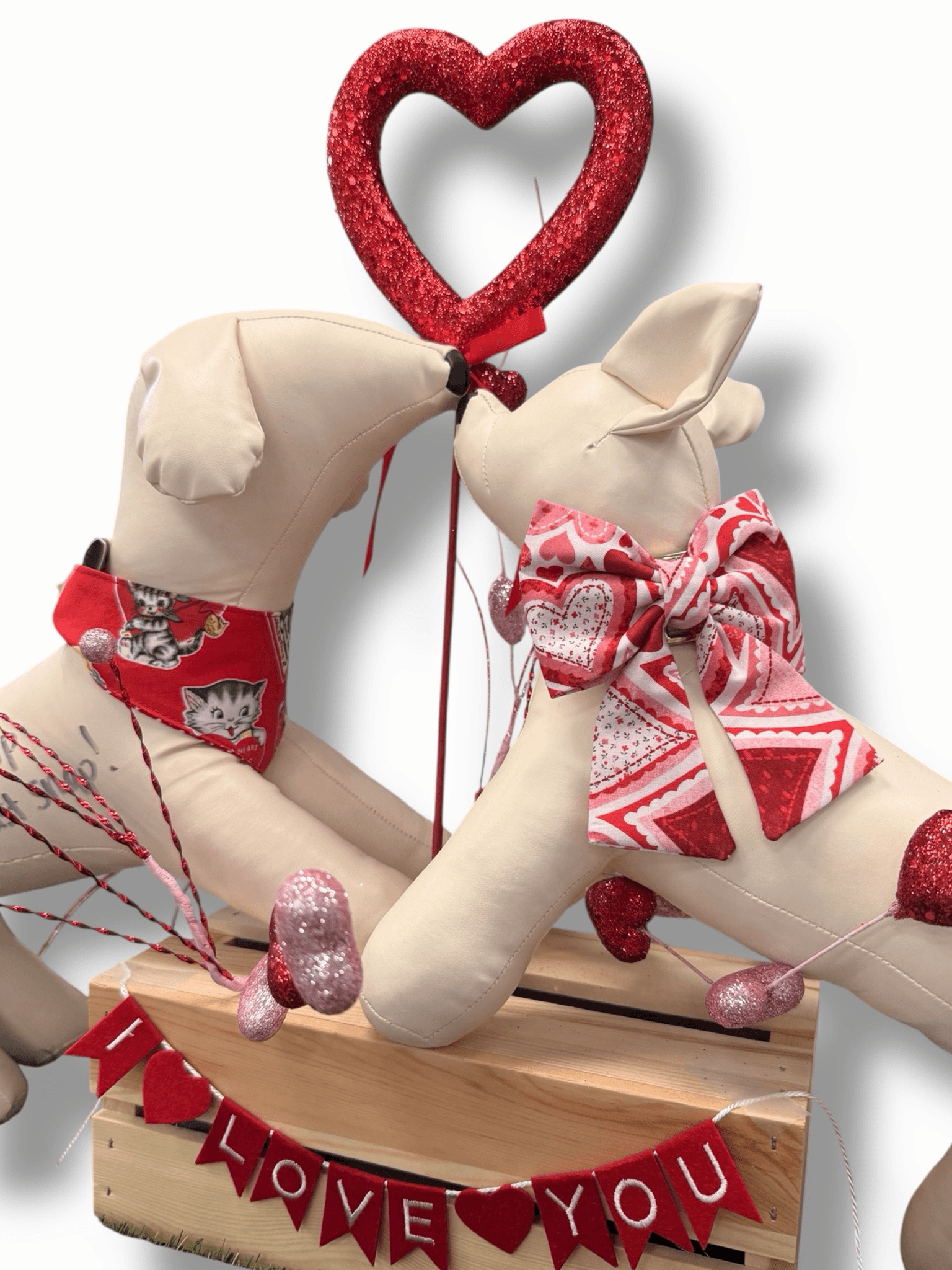Valentines Dog Bow gallery image